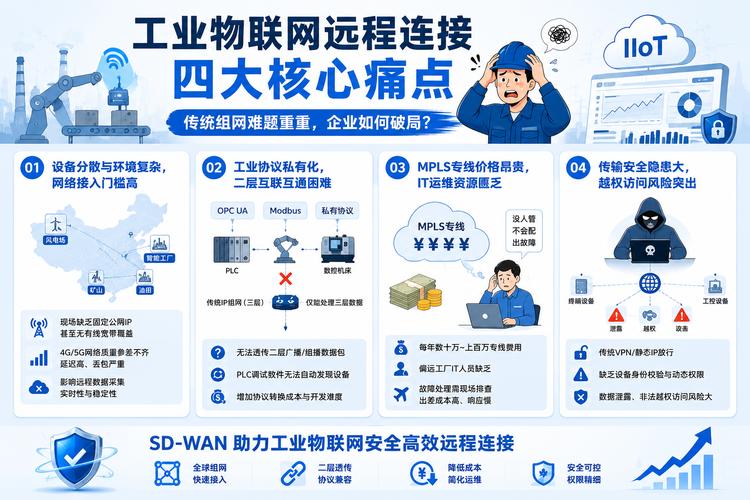 sd-wan如何赋能工业物联网?打造工厂网络远程连接和数据传输新方案